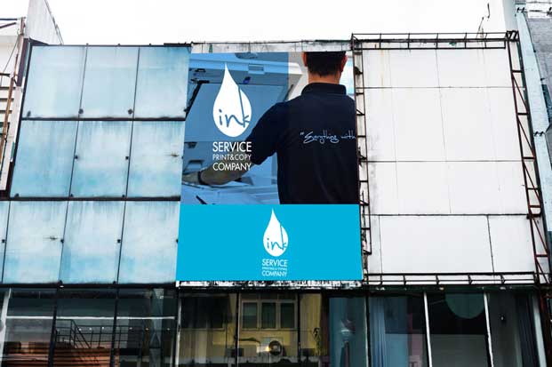 inkservice prints on flex banners with best quality material banners